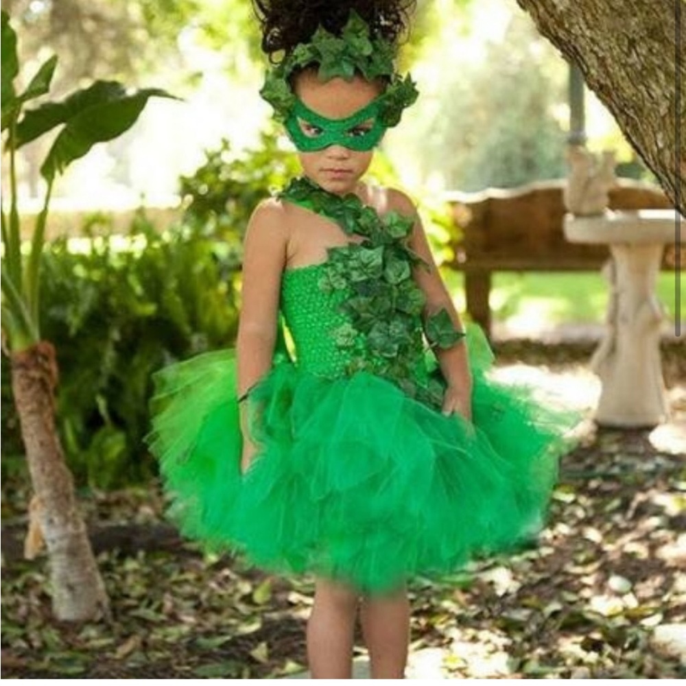 Poison ivy tutu costume